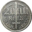 2000 Reis Brazil Silver 1935  Duke of Caxias 1 YEAR TYPE KM# 535 (22 312) Uncertified