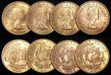 United Kingdom 1/2 Penny GREAT BRITAIN Elizabeth II 1966  UNC KM# 896 RANDOM PICK (1 Coin) SPL