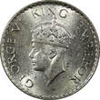 1/4 Rupee India-British George VI Silver 1940 (B)  Bombay UNC KM# 545 (22 323) SPL
