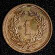 1 Rappen Switzerland 1936 B  Thin cross UNC KM# 3.2 (27 707) SPL