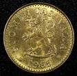 Finland Aluminum-Bronze 1965 10 Penniä Choice UNC KM# 46 (23 986) SPL