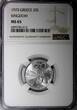 20 Lepta Greece Aluminium 1973  1 Year Type NGC MS65 GEM BU KM# 105 (013)