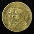 500 Reis BRAZIL Dom Pedro and President Pess Aluminum-Bronze 1922  KM# 521.1 (50) Uncertified