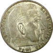 Mark Germany - Third Reich Silver 1937 A 2 Reichs  Hindenburg KM# 93 (22 295) Uncertified