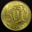 50 Pennia Finland Aluminum-Bronze 1953 H  UNC/BU KM# 40 (24 142) SPL