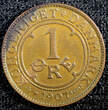Bronze Denmark Frederik VIII  1907 1 Ore KEY DATE Ch UNC KM# 804 (23 100) SPL