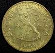 50 Pennia Finland Aluminum-Bronze 1969 S  UNC/BU Toned KM# 48 (24 112) SPL