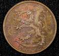 FINLAND Copper 1930 5 Penniä UNC Toned KM# 22 (24 012) SPL