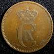 Bronze Denmark Christian IX  1902 VBP 2 Ore KM# 793.2 (23 773) Uncertified