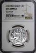 Czech Republic 10 Korun Czechoslovakia Silver 1932  30 mm NGC UNC DETAILS KM# 15 (035) NGC SPL DETAILS KM