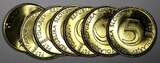 5 Tolarjev SLOVENIA 1999  Alpine Ibex UNC-BU KM#6 RANDOM PICK (1 Coin) (27 196) SPL