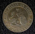 1 Centimo Spain Provisional Government Copper 1870 OM  KM# 660 (22 479) Uncertified