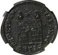 Nummus 337 AD Roman Empire Constantine I AD 307-337 AE3 BI  CAMP GATE NGC Ch AU (037) NGC SPL