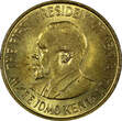 5 Cents Kenya Nickel-Brass 1975  25.5 mm UNC Llantrisant Mint KM# 10 (21 262) SPL
