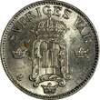 Sweden Oscar II Silver 1907 EB 10 Ore 1 Year Type UNC KM# 774 (15 699) SPL