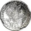20 Kreuzer Austria Franz II Silver 1806 A  Vienna NGC UNC DETAILS KM#2140 (27) NGC SPL DETAILS KM