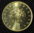 5 Lipa CROATIA Brass Plated Steel 1999  UNC KM# 5 RANDOM PICK (1 Coin) (861) SPL