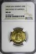 200 Lire San Marino 1992 R  Discovery of America NGC MS66 TOP GRADED KM# 285 (39)