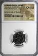 Denarius Romano-Gallic Bi Double  Victorinus AD 269-271 Goddess Peace NGC Ch AU(9 NGC SPL