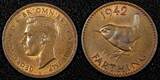 United Kingdom 1948 Farthing 1937-1948 Great Britain George VI 1937- aUNC-UNC KM# 843 RANDOM PICK (1 COIN)
