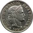 20 Rappen Switzerland 1920 B  UNC Condition CONFOEDERATIO HELVETICA KM# 29 (019) SPL