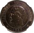 10 Centimes FRANCE Napoleon III Bronze 1853 BB  NGC UNC DETAILS KM# 771.3 (11) NGC SPL DETAILS KM