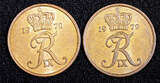 Bronze Denmark Frederik IX  1972 5 Ore UNC .KM# 848.1 RANDOM PICK (1 Coin) SPL