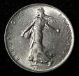 1 Franc FRANCE Nickel 1960  UNC KM# 925.1 (27 743) SPL