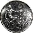 Czech Republic 10 Korun Czechoslovakia Silver 1931  30 mm NGC UNC DETAILS KM# 15 (021) NGC SPL DETAILS KM