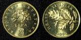5 Lipa CROATIA Brass Plated Steel 1999  UNC KM# 5 RANDOM PICK (1 Coin) (861) SPL
