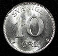 10 Öre SWEDEN Gustaf V Silver 1941 G  ch.UNC KM# 780 (26 646) SPL