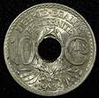 10 Centimes France Nickel-Bronze 1939  with dots around date UNC KM# 889.1 (844) SPL