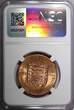1/12 Shilling Jersey Elizabeth II Bronze 1966  NGC MS64 RD TOP GRADED KM# 26 (24)