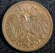 2 Heller Austria Franz Joseph I Bronze 1903  UNC KM# 2801 (23 953) SPL