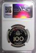 100 Forint HUNGARY PROOF 1990 BP  S.O.S NGC PF67 ULTA CAMEO TOP GRADE KM#700(0) FB