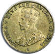 5 Cents Straits Settlements George V Silver 1918  Toning KM# 31 (4114) Uncertified