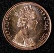 1 Penny Gibraltar Elizabeth II 2004  British Occupation BU KM#1046 RANDOM PICK Uncertified