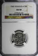 50 Centimos Venezuela Nickel 1965  Simon Bolivar NGC AU58 Y# 41 (249)