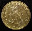 50 Pennia Finland Aluminum-Bronze 1966-S  UNC/BU KM# 48 (24 109) SPL