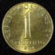 1 Schilling Austria Aluminum-Bronze 1984  GEM BU KM# 2886 (26 906) Uncertified