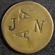 Bronze COSTA RICA  Token C/S 