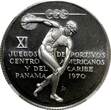 5 Balboas Panama Silver PROOF 1970 FM  NGC PF67 CAM.Central Americ.Games KM#28(9) FB