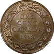 Bronze Canada George V  1918 1 Large Cent UNC KM# 21 (24 056) SPL