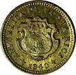 5 Centimos Costa Rica Brass 1940  UNC KM# 151 (15 152) SPL