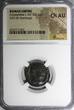 Nummus 337 AD Roman Empire Constantine I AD 307-337 AE3 BI  CAMP GATE NGC Ch AU (037) NGC SPL