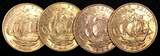 United Kingdom 1/2 Penny GREAT BRITAIN Elizabeth II 1966  UNC KM# 896 RANDOM PICK (1 Coin) SPL