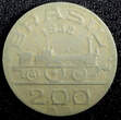 200 Reis BRAZIL Copper-Nickel 1938  Irineu Evangelista de Souza KM# 537 (23 003) Uncertified
