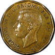 United Kingdom 3 Pence Great Britain George VI Nickel-Brass 1945  WWII Issue UNC KM# 849 (423) SPL