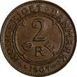 Bronze Denmark Frederik VIII  1907 VBP GJ 2 Ore Ch UNC KM# 805 (23 856) SPL