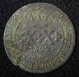 20 Reis 1824 BRAZIL João VI Copper 1822 R  30mm Last Year Type KM# 316.1  (27 493) Uncertified